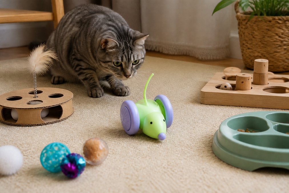 Safe Mentally Stimulating Cat Toys: 7 Top Picks